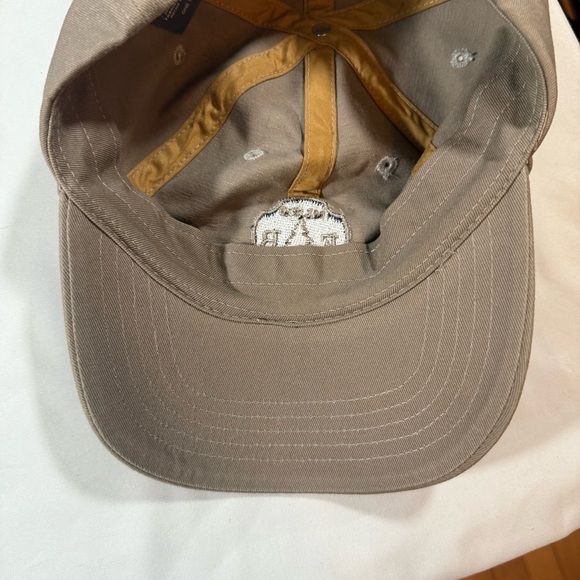 Eddie Bauer Tan Embroidered 1920 Shield Logo Hat - Picture 7 of 8
